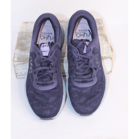 Ryka Frenzy Support Athletic Running Shoe Women's Size 8.5 Blue Gray Walking - Picture 2 of 11